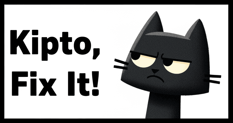 kripto fix it